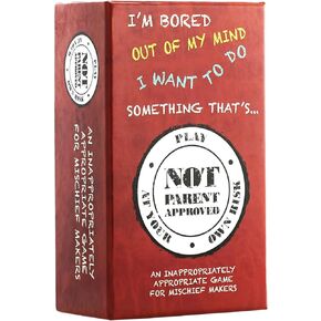 Not Parent Approved Expansion Pack #2 (Core Game Sold Separately): A Fun Card Game and Gift for Kids 8+, Tweens, Teens, Families and Mischief Makers – The Original, Hilarious Family Party Game in Saudi Arabia