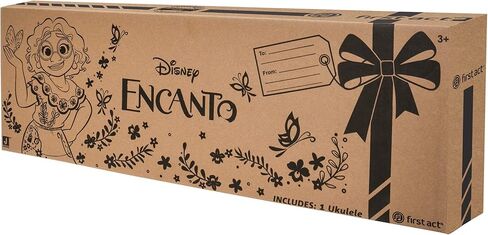 First Act Discovery Encanto Ukulele - 20-Inch Soprano Uke - Ukulele for Beginners - Musical Instruments for Toddlers and Preschoolers - Ready to Play - Make Learning to Play Music Easy and Fun in Kuwait