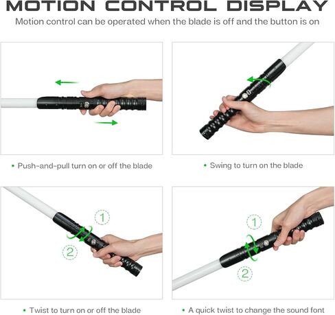 CVCBSER FX Dueling Lightsaber RGB 16 لونًا قابل للتغيير من سبائك الألومنيوم الممتازة، سيف ضوئي مع 12 وضعًا لقوة الصوت ألعاب Lightsaber (أسود) in Kuwait