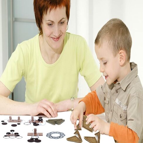 لغز دعابة الدماغ لغز خشبي بحلقة حبل وألغاز معدنية لفتح قفل لغز الذكاء المتشابك للبالغين والشباب ألعاب تعليمية هدايا (أزرق) in Kuwait