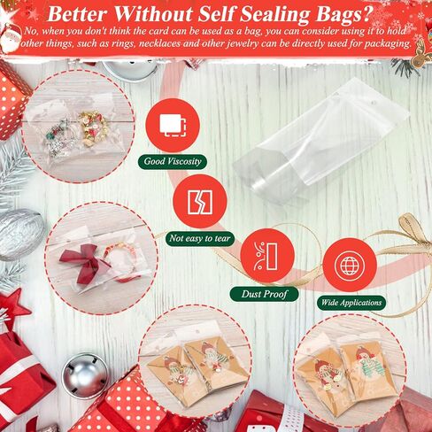 بطاقات حلق عيد الميلاد من ovsor - 120 قطعة من بطاقات القرط و120 قطعة من الحقائب لتعبئة وعرض القرط، وبطاقات حلق رجل الثلج لتعبئة الأقراط والقلائد والمجوهرات in Kuwait