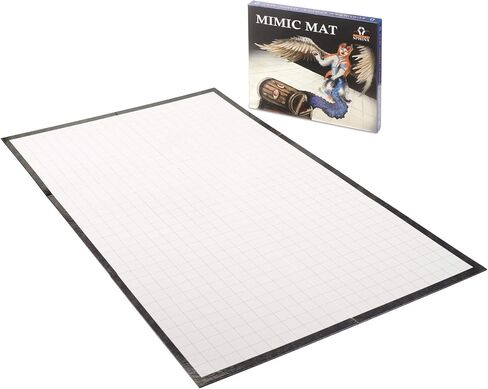 Suburban Sphinx Large Grid Gaming Board - 39" x 23 1/4" Table Top Role Play Board - DND Role Play - RPG Dungeons and Dragons Maps Tiles, Hexagon (Star-Heaven) - Reusable Miniature Figure Board Games in Saudi Arabia