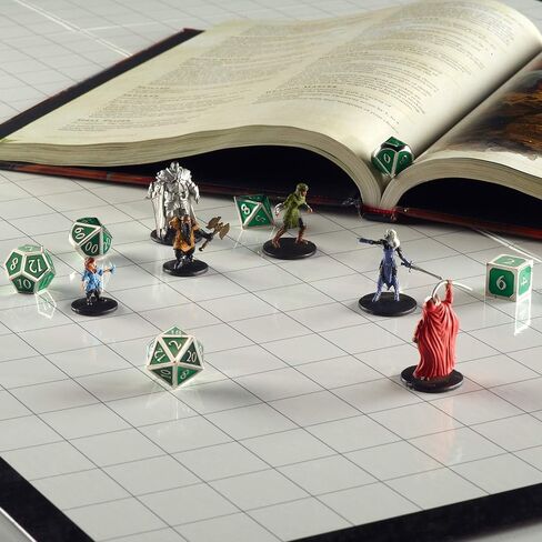 Suburban Sphinx Large Grid Gaming Board - 39" x 23 1/4" Table Top Role Play Board - DND Role Play - RPG Dungeons and Dragons Maps Tiles, Hexagon (Star-Heaven) - Reusable Miniature Figure Board Games in Saudi Arabia