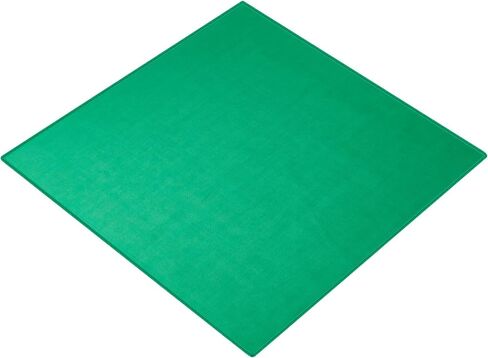 حصيرة طاولة ألعاب Mahjong Mat مناسبة لألعاب Mahjong Tile Game Poker Game Domino Game Mat مصنوعة من مادة مطاطية (أخضر، 22 بوصة) in Kuwait