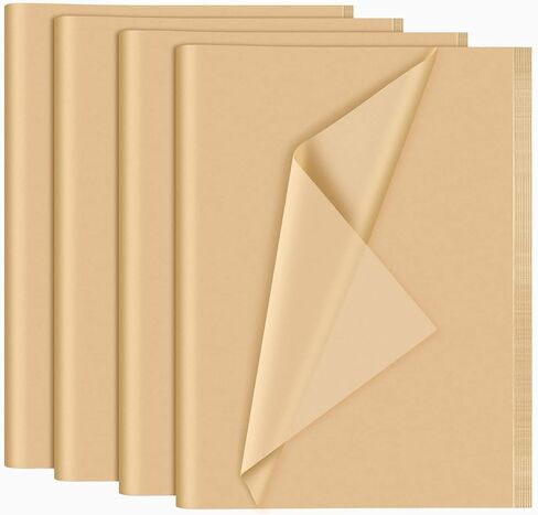 NEBURORA 120 Sheets Gold Tissue Paper Gift Wrapping Paper Bulk in Kuwait