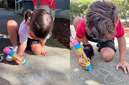 طبشور ديزني على شكل رصيف (وحدة واحدة ميكي وأصدقاء) ديزني ميكي آند برنسيس لعبة الطبشور الطابق واللوح الخارجي، مجموعة فنية قابلة للغسل بالطباشير الكبير، في الهواء الطلق، ألعاب عيد ميلاد للأطفال A-7806-1 in Kuwait