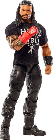 مجموعة شخصيات Mattel WWE Roman Reigns Top Picks Elite Collection، مفصلية وتفاصيل تشبه الحياة، ملحقات قابلة للتبديل، 6 بوصات in Kuwait