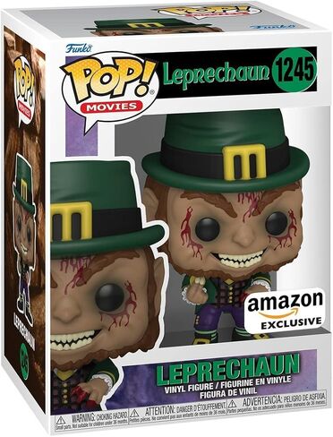 Funko Pop! Movies: Leprechaun - Leprechaun (Bloody), Amazon Exclusive, Multicolor, 65033 in Saudi Arabia