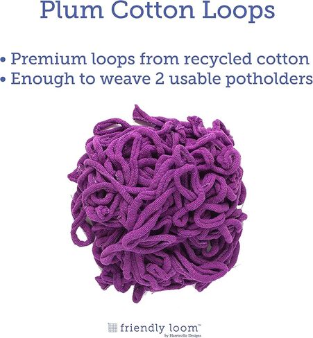 حلقات قطنية من Harrisville Designs PRO 10"، 16 اختيارًا ساطعًا للألوان, ازرق in Kuwait