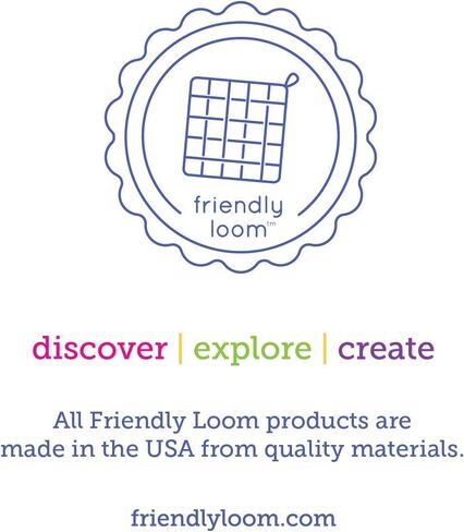 حلقات قطنية من Harrisville Designs PRO 10"، 16 اختيارًا ساطعًا للألوان, ازرق in Kuwait