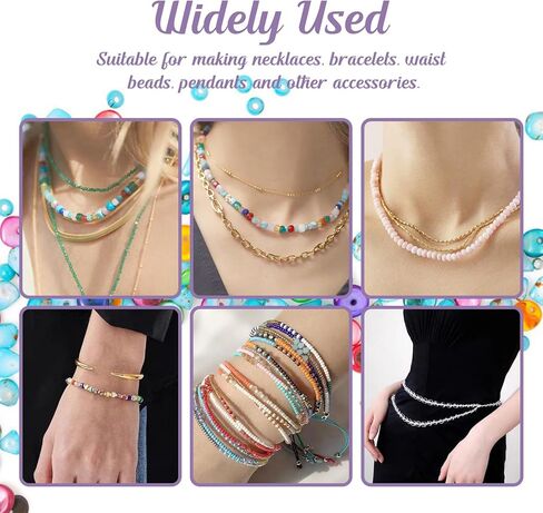 Bead Spinner Needles, 3Pcs Clay Beading Needles, Stainless Steel Curved Beading Needles and 4Pcs Big Eye Seed Beading Needles for Jewelry Making in Kuwait