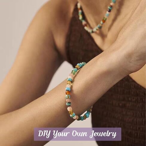 Bead Spinner Needles, 3Pcs Clay Beading Needles, Stainless Steel Curved Beading Needles and 4Pcs Big Eye Seed Beading Needles for Jewelry Making in Kuwait