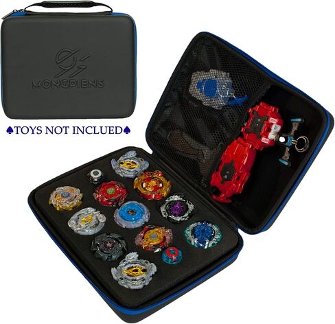 حقيبة حمل ناعمة من MONGPIENS Bey Battling Tops، صندوق تخزين مقاوم للماء، منظم لشفرات دوارة وقاذفة (كبير) in Kuwait