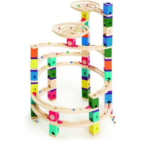Award Winning Hape Quadrilla Wooden Marble Run Construction - The Cyclone in Kuwait