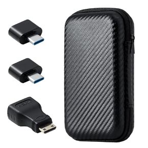 حقيبة حمل لجهاز تشغيل العاب الفيديو الرقمية RG35XX المحمولة مع محول HDMI صغير ومحول USB-C in Kuwait