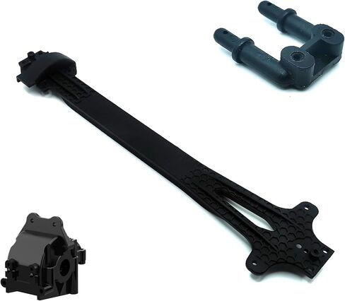 RIAARO 1/12 Desert Buggy Front and Rear Oil Pressure Shocks - red with Ball Head - 4pcs in Kuwait