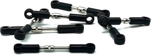 RIAARO 1/12 Desert Buggy Front and Rear Oil Pressure Shocks - red with Ball Head - 4pcs in Kuwait