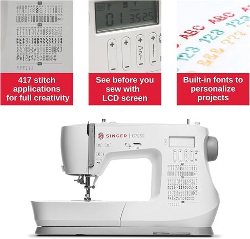 SINGER C7250 Computerized Sewing Machine in Saudi Arabia