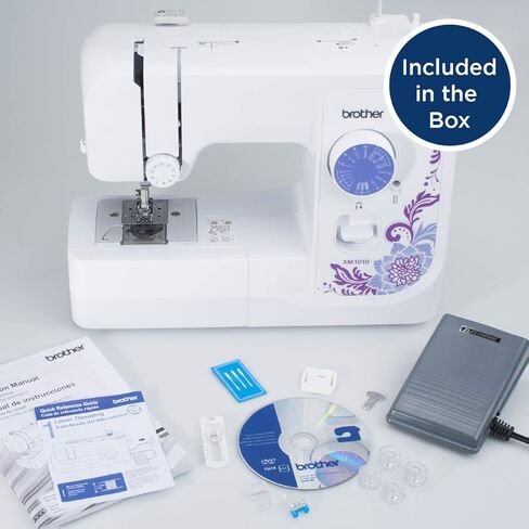 Brother Sewing Machine, XM1010, 10 Built-in Stitches, 4 Included Sewing Feet in Saudi Arabia