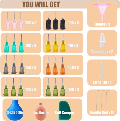 ادوات فخار من اوريسين، ادوات الصلصال، زجاجة مقطورة منزلقة لزجاجات الفخار المنزلقة لزجاجات الطين الفخار، عبوة تتضمن 30 مجموعة in Kuwait