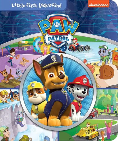 Paw Patrol Floor Puzzles for Kids Ages 3-5 - Bundle with Paw Patrol Giant Floor Puzzle, Paw Patrol Look and Find Book, Stickers, More | Paw Patrol Puzzle Set in Saudi Arabia