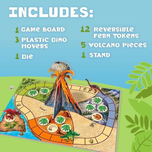Peaceable Kingdom Dinosaur Escape Cooperative Memory Game of Logic and Luck for 2 - 4 Kids Ages 4 + in Saudi Arabia
