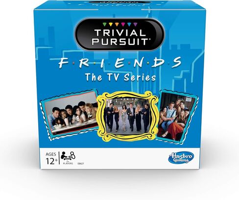 Hasbro Gaming Trivial Pursuit: Friends The TV Series Edition Party Game; 600 Trivia Questions for Tweens and Teens Ages 12 and Up (Amazon Exclusive) in Saudi Arabia