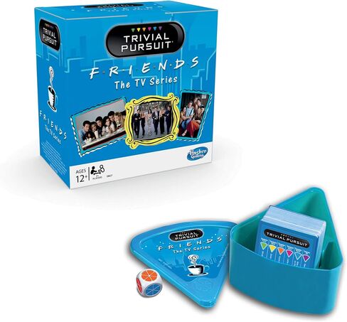 Hasbro Gaming Trivial Pursuit: Friends The TV Series Edition Party Game; 600 Trivia Questions for Tweens and Teens Ages 12 and Up (Amazon Exclusive) in Saudi Arabia