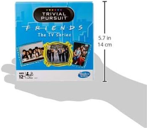 Hasbro Gaming Trivial Pursuit: Friends The TV Series Edition Party Game; 600 Trivia Questions for Tweens and Teens Ages 12 and Up (Amazon Exclusive) in Saudi Arabia