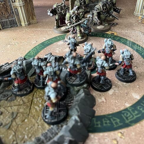 مجموعة علامات Jucoci Objective Point Markers مكونة من 6 قطع علامة موضوعية متوافقة مع WH40k Wargame (المصغر غير متضمن) in Kuwait