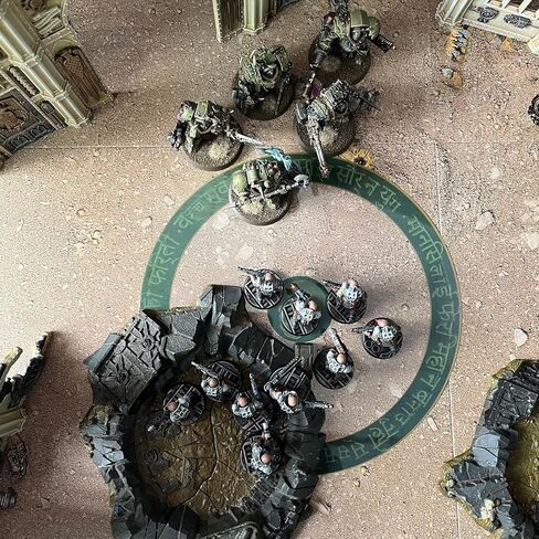 مجموعة علامات Jucoci Objective Point Markers مكونة من 6 قطع علامة موضوعية متوافقة مع WH40k Wargame (المصغر غير متضمن) in Kuwait