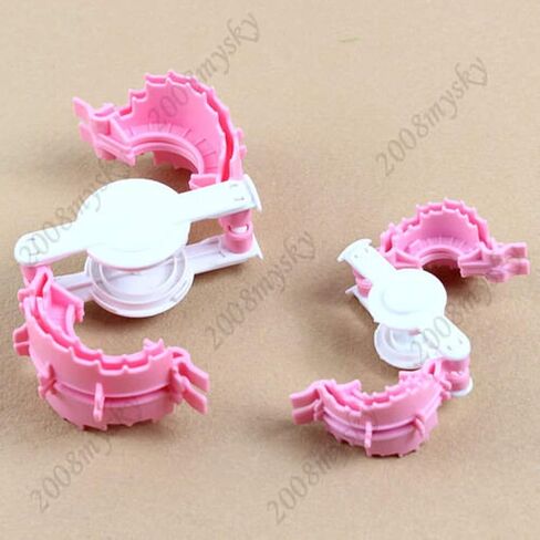 ceng-AIO 2X Size L+S Heart Shape Pom Pom Maker Baby Fluff Ball Weaver Knitting Craft Tool in Saudi Arabia