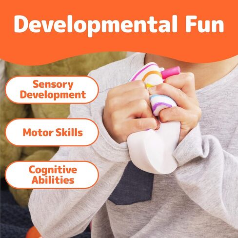 Prextex Squishy Toys | Fidget Toys for Stress Relief | Squishies | Toys for Kids | Food Squishies including Coffee, Cake, Popcorn, Ice Cream, Watermelon and Donut | Christmas Gift & Stocking Stuffer in Saudi Arabia