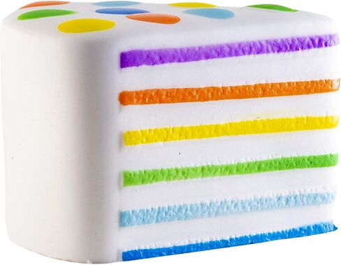Prextex Squishy Toys | Fidget Toys for Stress Relief | Squishies | Toys for Kids | Food Squishies including Coffee, Cake, Popcorn, Ice Cream, Watermelon and Donut | Christmas Gift & Stocking Stuffer in Saudi Arabia