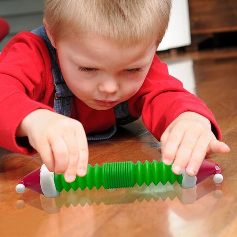 Anditoy 6 عبوات من أنابيب البوب ​​الصغيرة لعيد الميلاد ألعاب حسية للأطفال والأولاد والبنات والأطفال الصغار هدايا عيد الميلاد in Kuwait