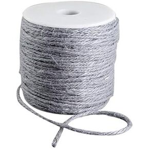 LiQunSweet 100m/328ft Hemp Cord Hemp Rope String Twine Beading Material 1 Ply for Jewelry Making DIY Craftings Wall Hanging Art Project Home Party Decoration - 1mm in Saudi Arabia