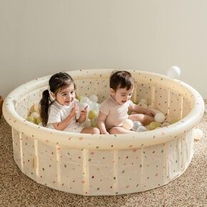 حوض سباحة للاطفال قابل للنفخ من مومنليتل مع بساط داخلي 36 انش × 12 انش in Kuwait