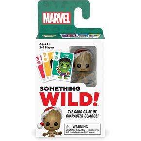 Funko شيء البرية! حراس المجرة هوليداي مع بيبي جروت بوكيت بوب! لعبة بطاقات لعدد 2-4 لاعبين من سن 6 سنوات فما فوق