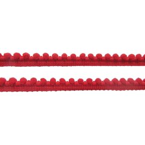 YYCRAFT 10 Yards 3/8" Wide Tiny Pom Pom Ball Fringe Trim DIY Craft Sewing Accessory for Home Curtain Clothes Pillow Decoration(pom Size 5mm)(Aqua)