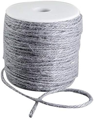 LiQunSweet 100m/328ft Hemp Cord Hemp Rope String Twine Beading Material 1 Ply for Jewelry Making DIY Craftings Wall Hanging Art Project Home Party Decoration - 1mm in Kuwait