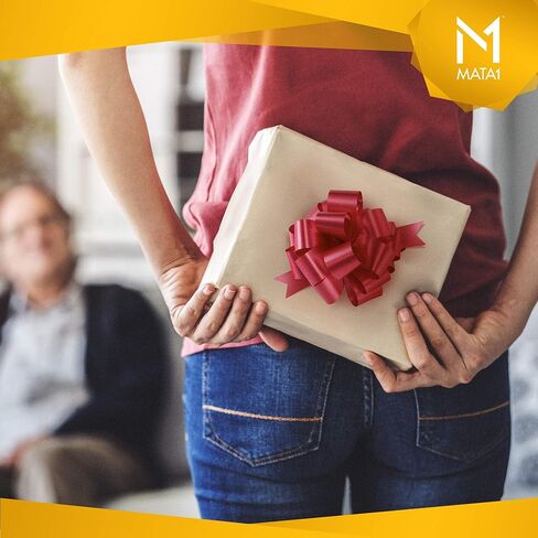 أقواس سحب Mata1 للهدايا (ألوان متنوعة، 9 بوصات، مجموعة من 5)، أقواس سحب كبيرة مقاس 9 بوصات للهدايا، أقواس سحب الشريط لعيد الميلاد، أقواس تغليف الهدايا in Kuwait