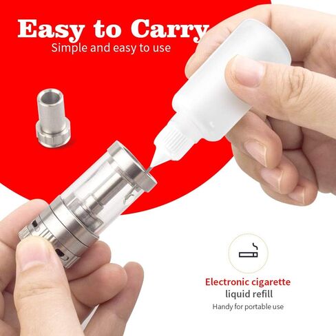 15 قطعة من زجاجات توزيع بطرف دقيق، اي جي دي زي 30 مل 5 الوان، زجاجات توزيع الغراء بطرف دقيق، 10 قطع من رؤوس الابرة، 5 قطع قمع صغير للف حبر الطلاء والحرف اليدوية in Kuwait