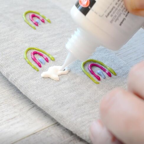 LM Sock Stop (black) 3.04 fl oz - Soft Rubber Textile Paint, Mixable Colors, Washable up to 86°F, Suitable for Light and Dark Materials - Perfect for Creative Designs and Slip-Resistant Textiles in Saudi Arabia