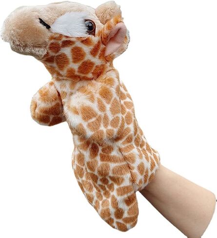 دمى قطيفة على شكل زرافة، ألعاب حيوانات لليد للأطفال، رواية القصص الخيالية in Kuwait
