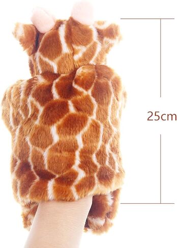 دمى قطيفة على شكل زرافة، ألعاب حيوانات لليد للأطفال، رواية القصص الخيالية in Kuwait