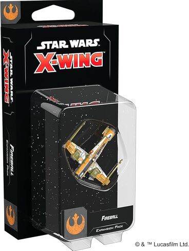 STAR WARS Atomic Mass Games Star Wars X-Wing 2nd Edition Miniatures Game Fireball Expansion Pack | Strategy Game for Adults and Teens | Ages 14+ | 2 Players | Average Playtime 45 Minutes | Made in Saudi Arabia