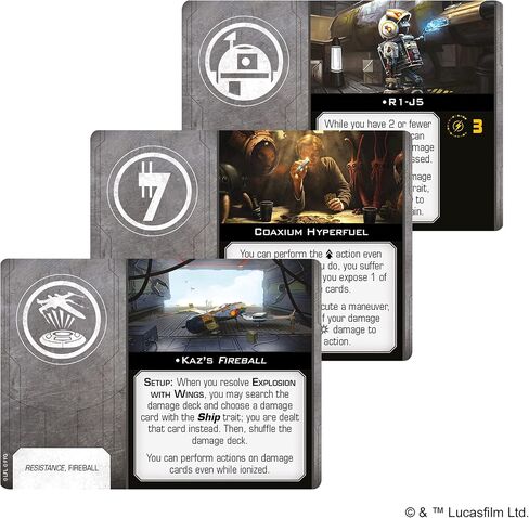 STAR WARS Atomic Mass Games Star Wars X-Wing 2nd Edition Miniatures Game Fireball Expansion Pack | Strategy Game for Adults and Teens | Ages 14+ | 2 Players | Average Playtime 45 Minutes | Made in Saudi Arabia