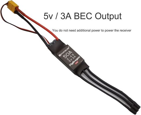 FLYCOLOR EDF 64mm 3500KV 4S RC Jet Airplane 11 Blades Ducted Fan with RC Brushless Motor with ESC 50A(2~4S) Balance Tested in Kuwait