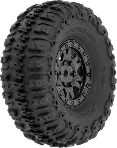 Pro-line Racing 1/24 Trencher F/R 1.0 TRS MTD 7mm Blk Impulse 4 PRO1020910 in Saudi Arabia