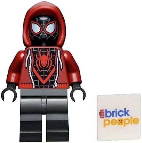 LEGO Super Heroes: Spider-Man Miles Morales Minifigure with Hoodie from Daily Bugle in Saudi Arabia